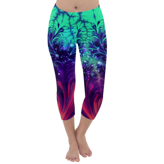 Crash and Yearning Capri Winter Leggings