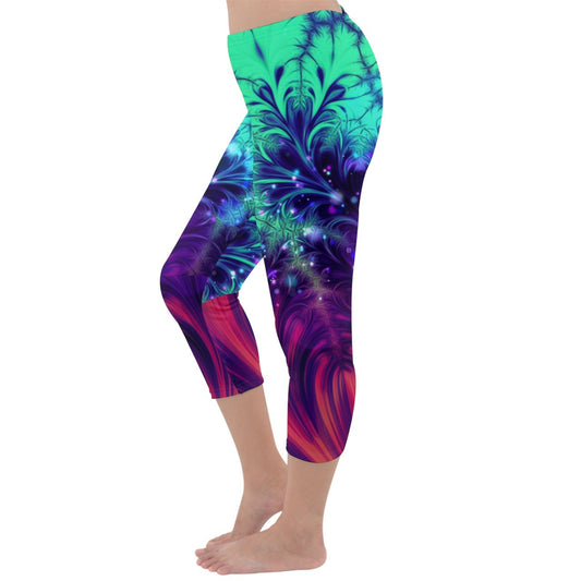 Crash and Yearning Capri Winter Leggings
