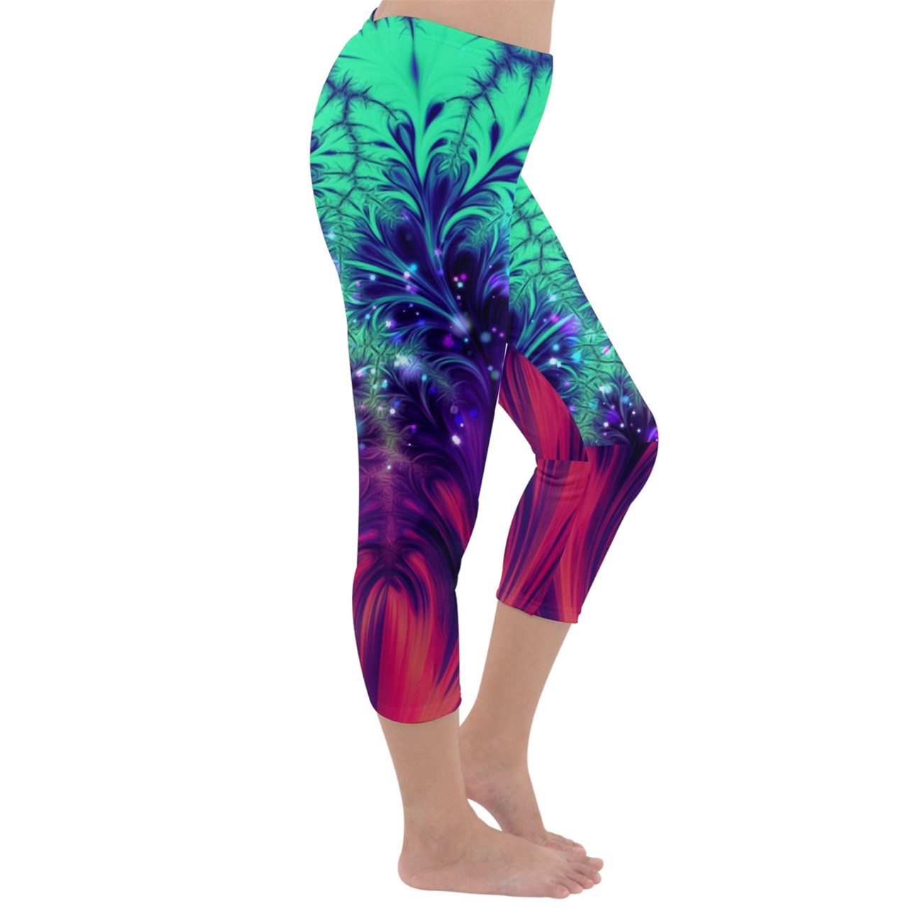Crash and Yearning Capri Winter Leggings