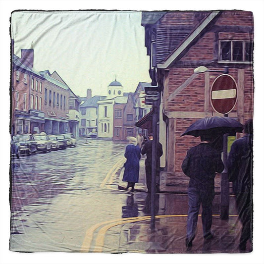 Rainy Day in England Throw