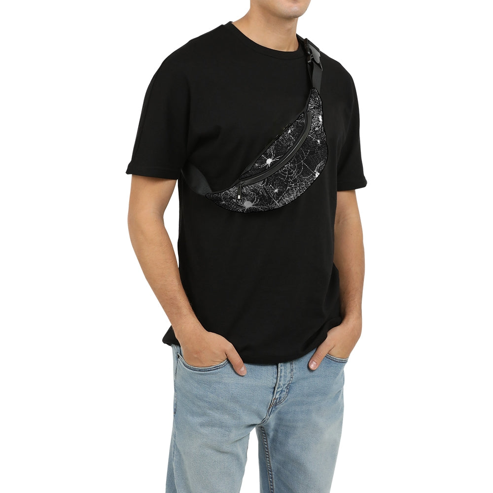 Spider Webs Crossbody Sling Bag