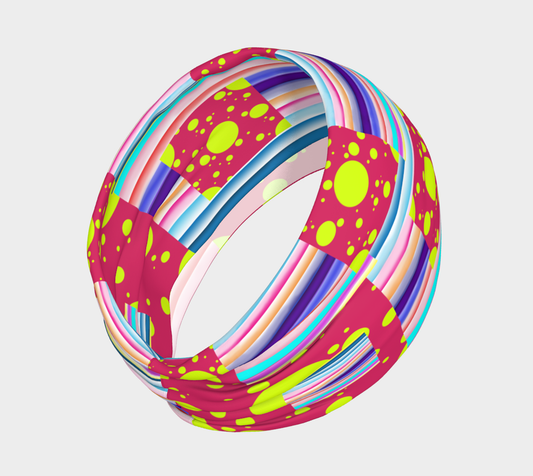 Polkadots And Stripes Headband