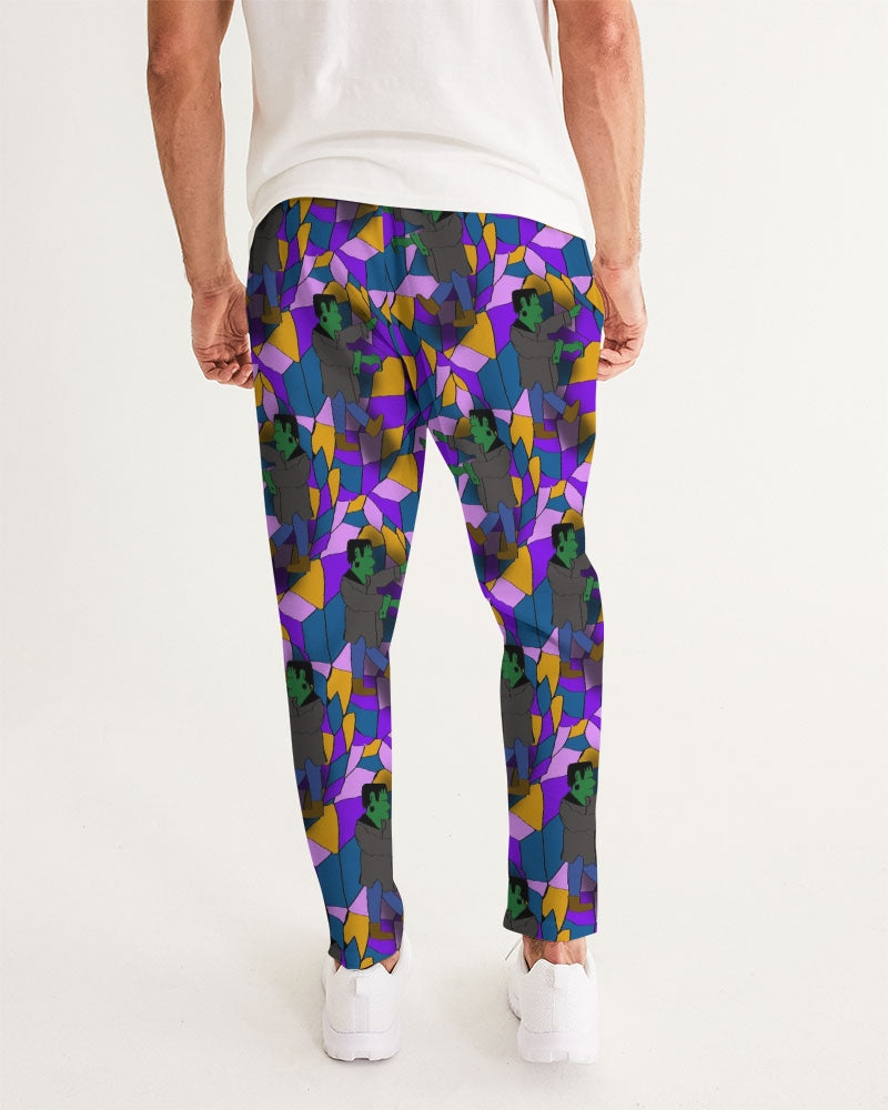 Frankenstein Pattern Men's Joggers
