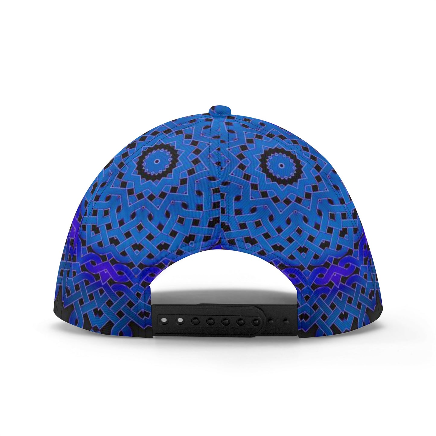 Blue Celtic Knot Kaleidoscope All Over Printing Baseball Caps