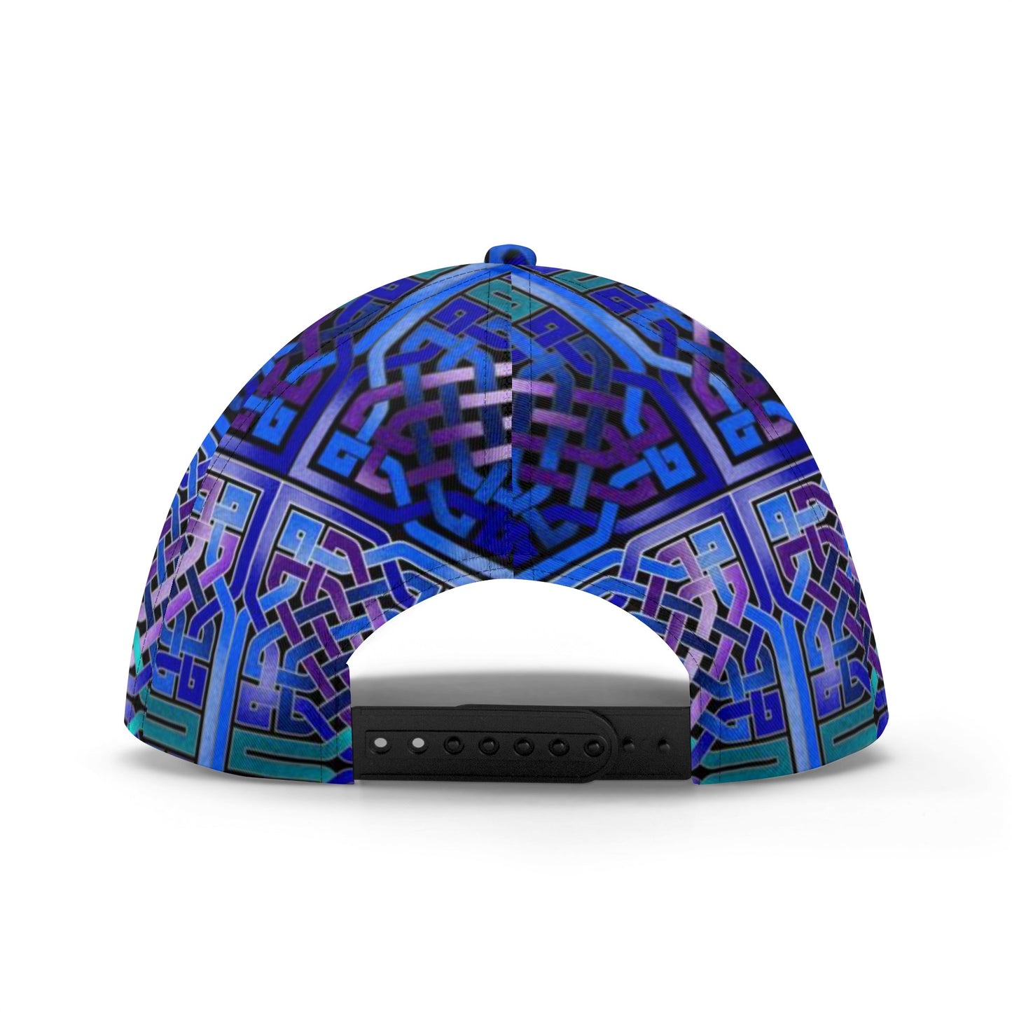 Blue Celtic Knot All Over Printing Baseball Caps