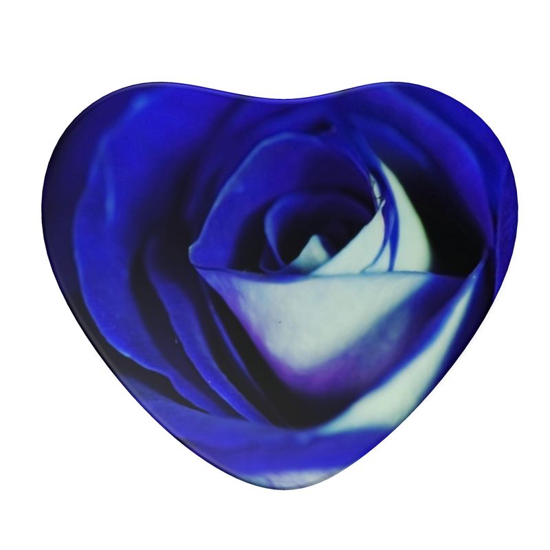 Blue Flowers Triple Pendant Necklace