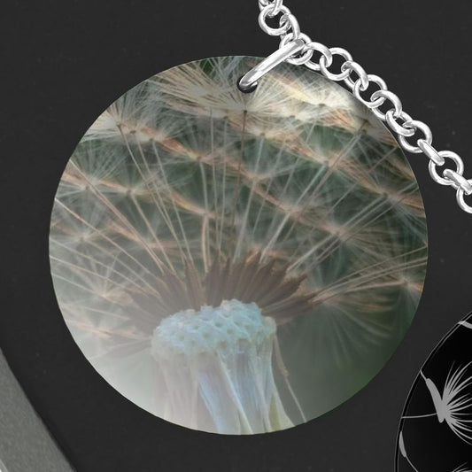 Dandelion Wishes Triple Pendant Necklace