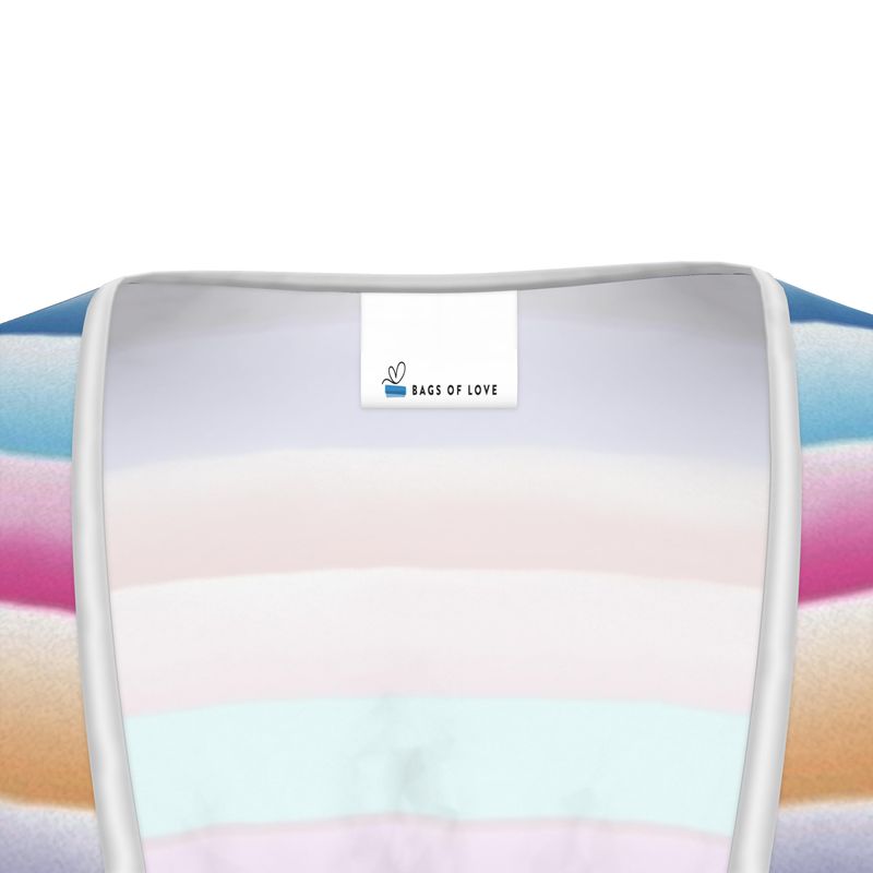 Cotton Candy Stripes Tea Dress