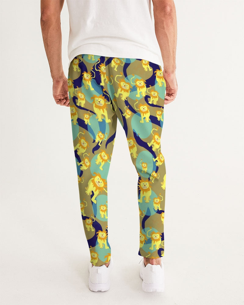 Lion Pattern Men's Joggers