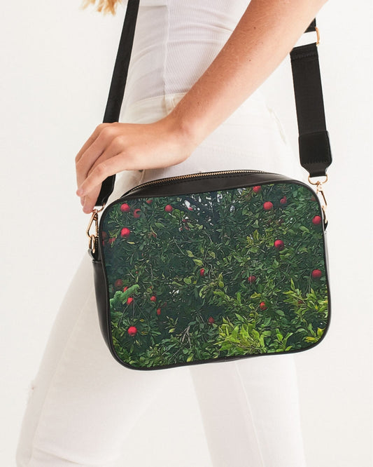 Apple Tree Close Up Crossbody Bag