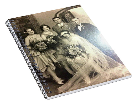 1920s Wedding - Spiral Notebook