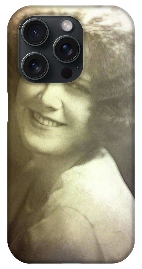 1931 Woman With Soft Hair - Phone Case