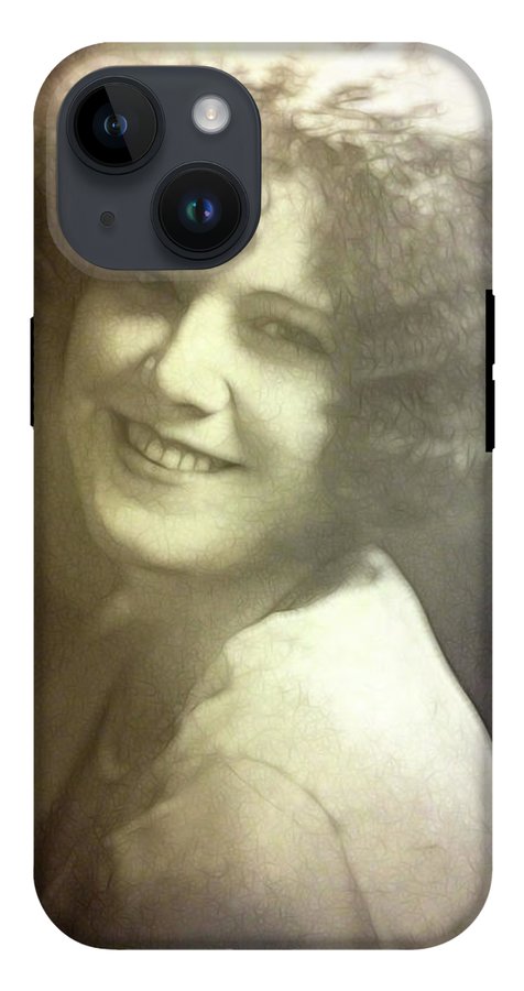 1931 Woman With Soft Hair - Phone Case