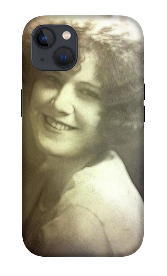 1931 Woman With Soft Hair - Phone Case