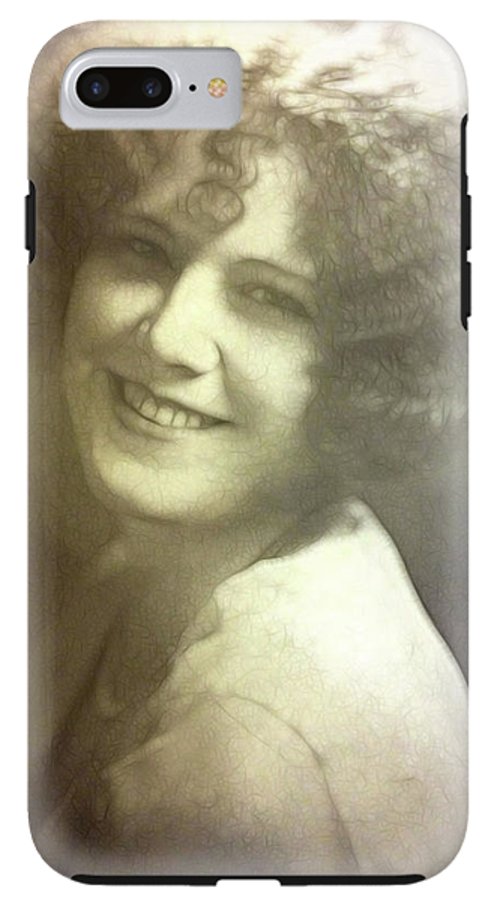 1931 Woman With Soft Hair - Phone Case