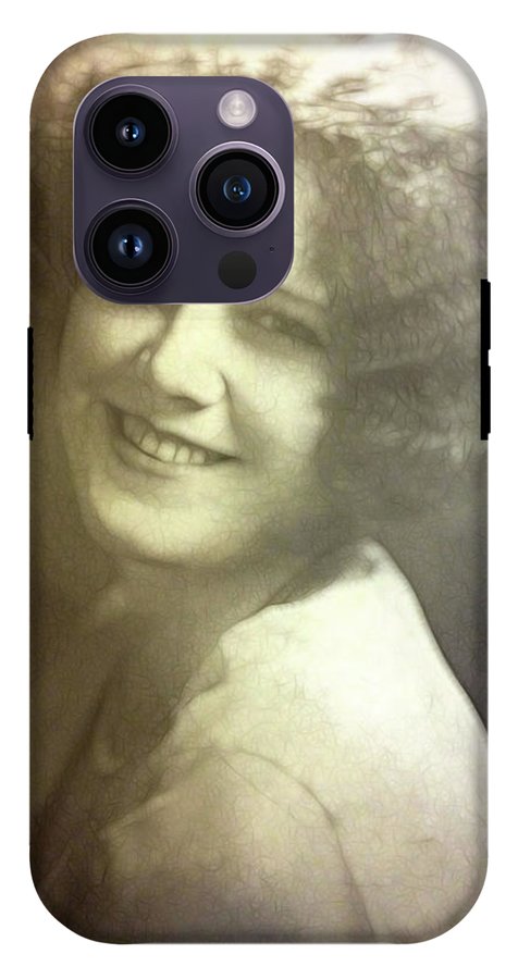 1931 Woman With Soft Hair - Phone Case
