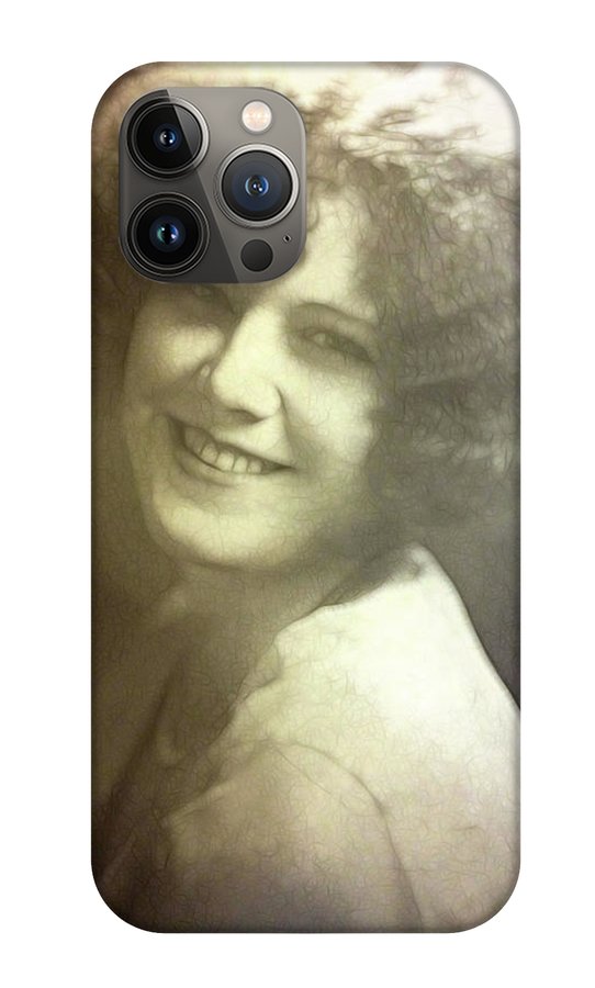 1931 Woman With Soft Hair - Phone Case