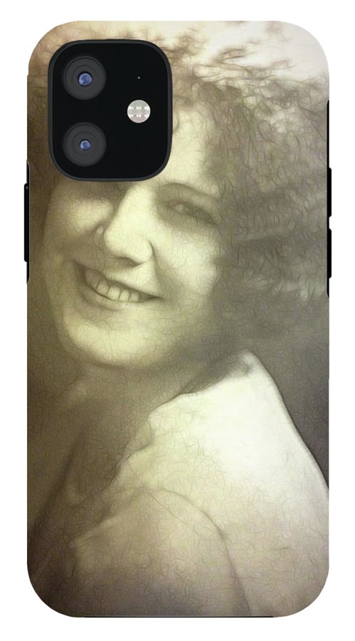 1931 Woman With Soft Hair - Phone Case