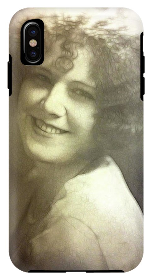 1931 Woman With Soft Hair - Phone Case