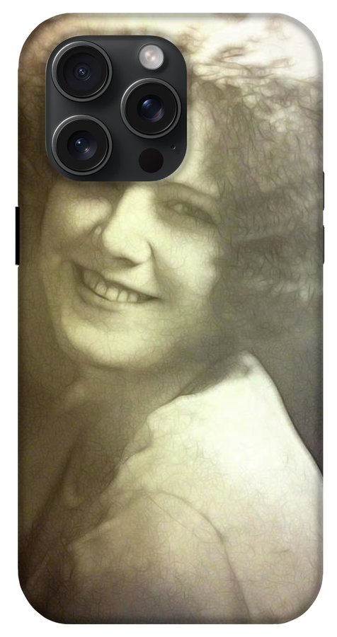 1931 Woman With Soft Hair - Phone Case