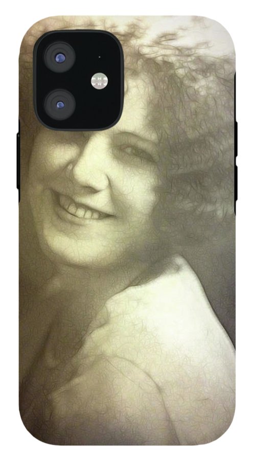 1931 Woman With Soft Hair - Phone Case