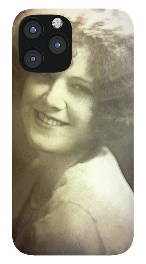 1931 Woman With Soft Hair - Phone Case