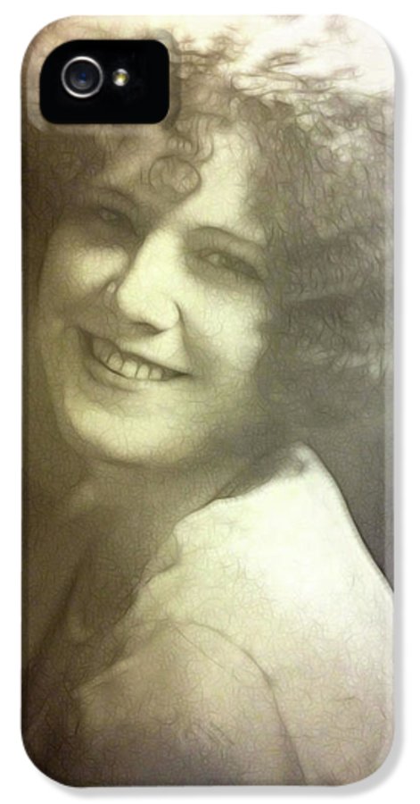1931 Woman With Soft Hair - Phone Case