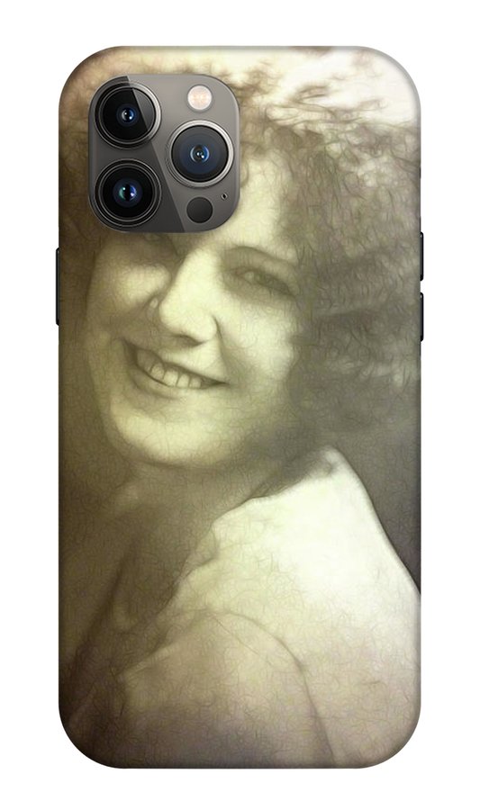 1931 Woman With Soft Hair - Phone Case