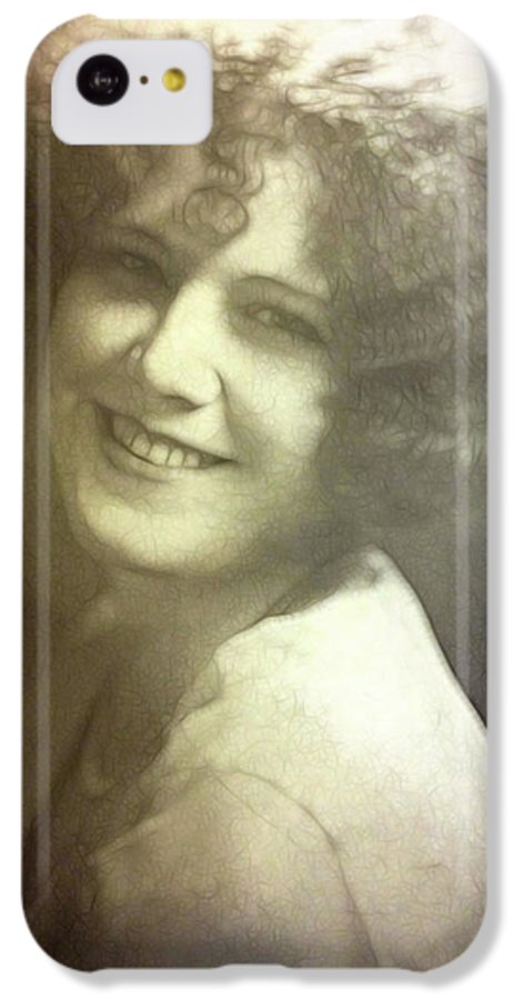 1931 Woman With Soft Hair - Phone Case