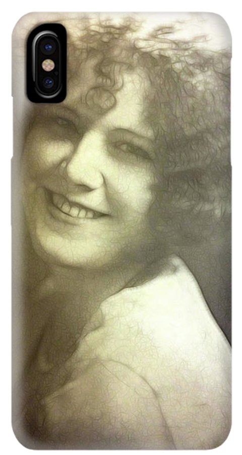 1931 Woman With Soft Hair - Phone Case