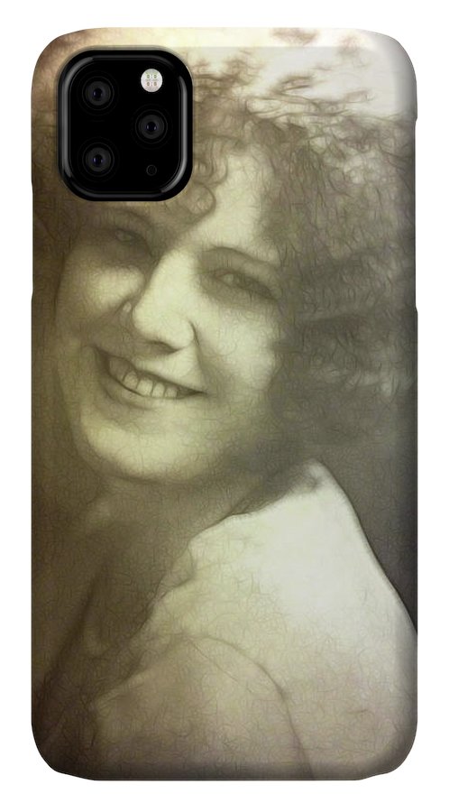 1931 Woman With Soft Hair - Phone Case