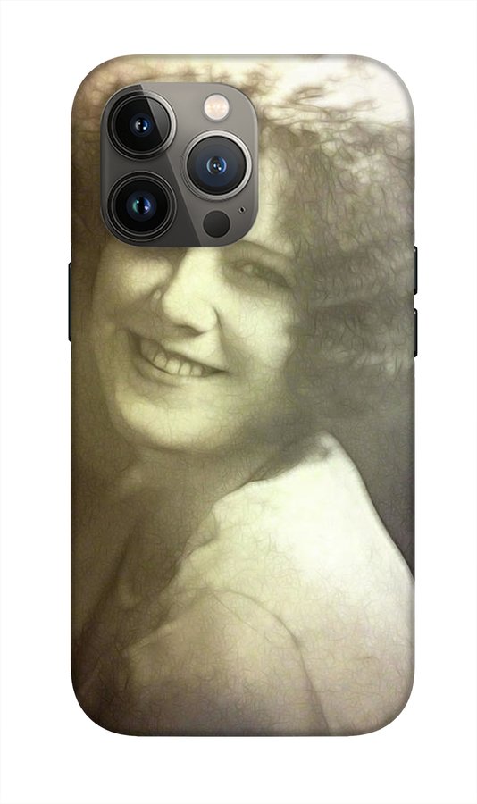 1931 Woman With Soft Hair - Phone Case