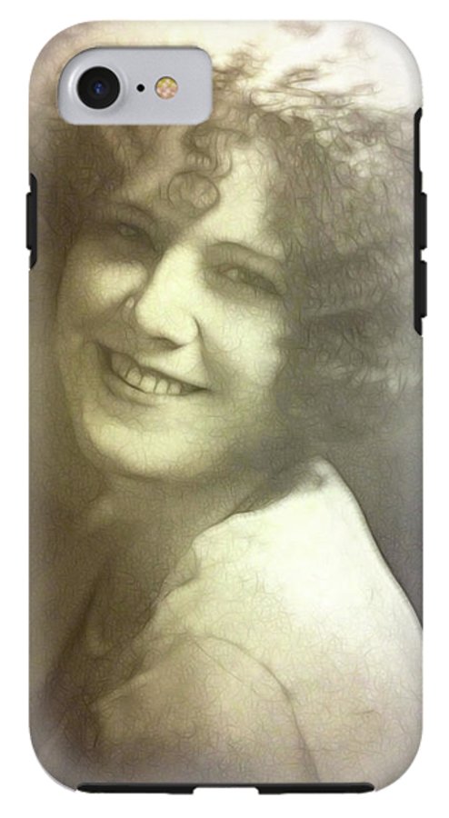 1931 Woman With Soft Hair - Phone Case