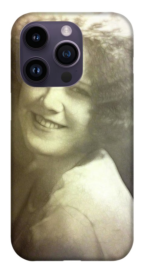 1931 Woman With Soft Hair - Phone Case