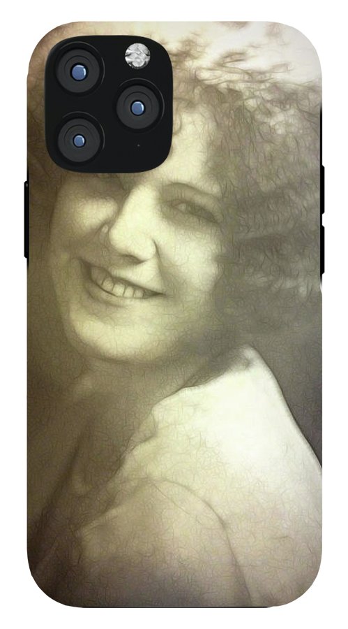 1931 Woman With Soft Hair - Phone Case