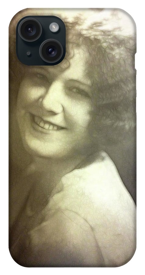 1931 Woman With Soft Hair - Phone Case