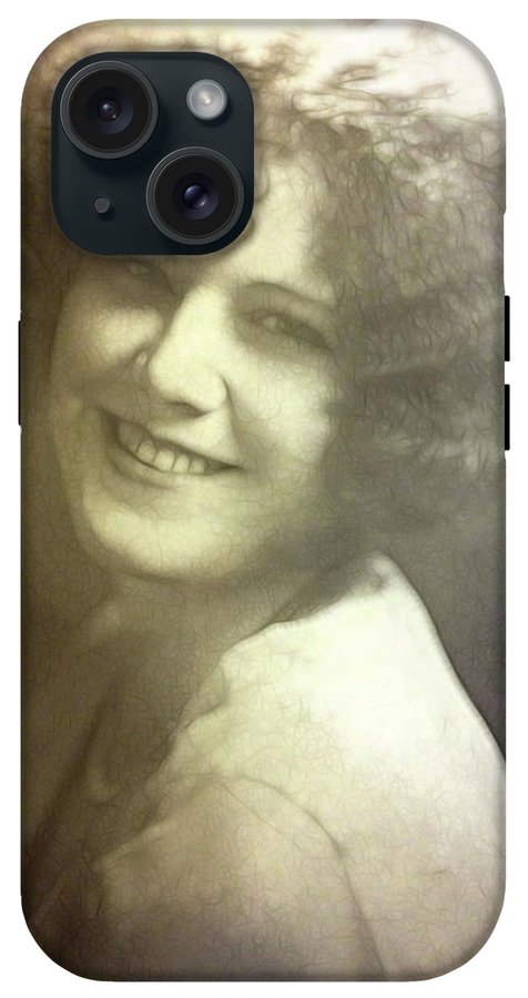 1931 Woman With Soft Hair - Phone Case