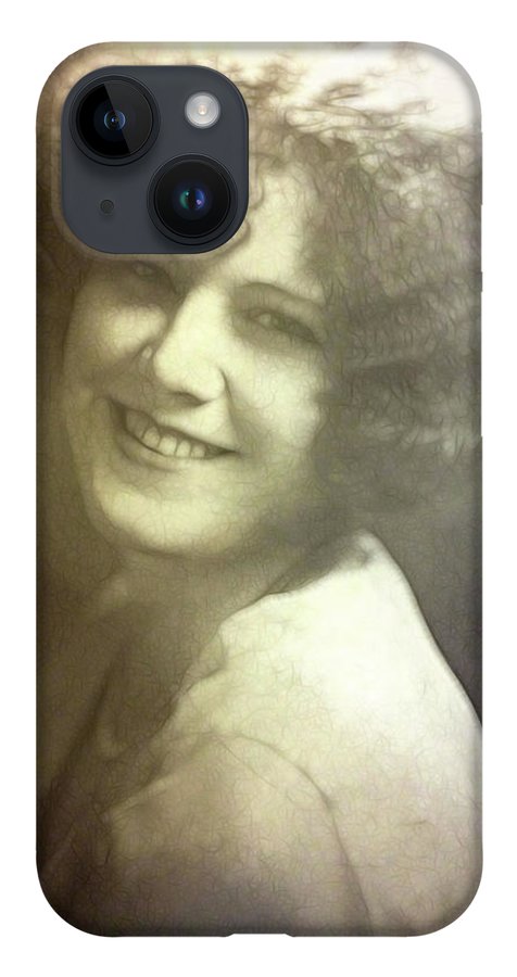 1931 Woman With Soft Hair - Phone Case