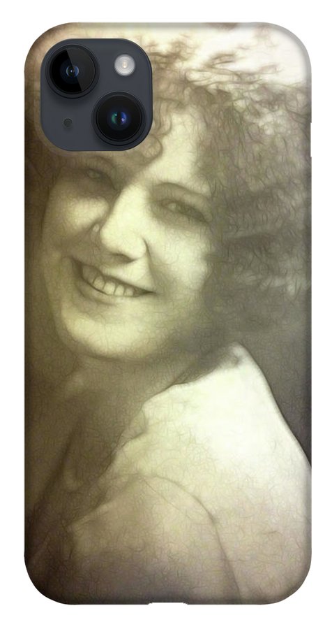 1931 Woman With Soft Hair - Phone Case
