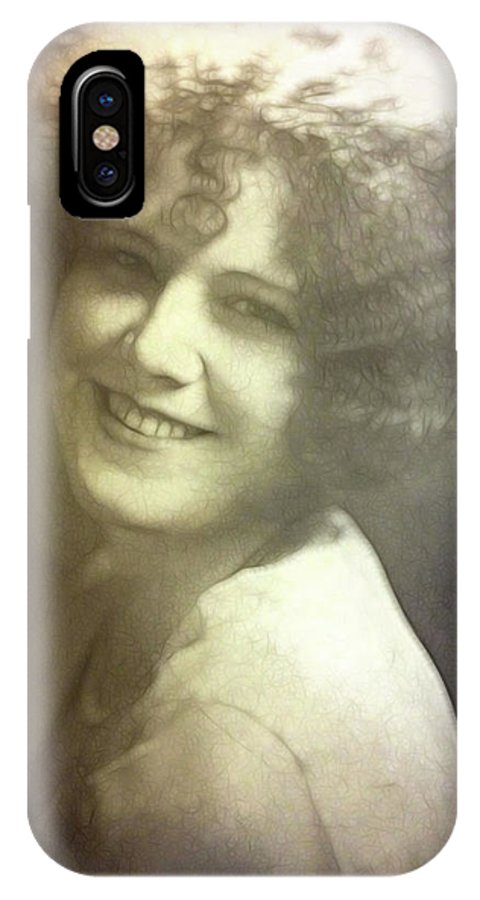 1931 Woman With Soft Hair - Phone Case