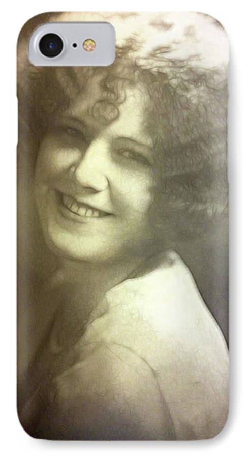 1931 Woman With Soft Hair - Phone Case