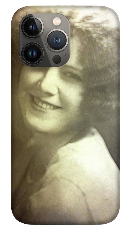 1931 Woman With Soft Hair - Phone Case