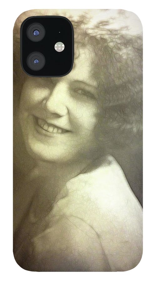 1931 Woman With Soft Hair - Phone Case