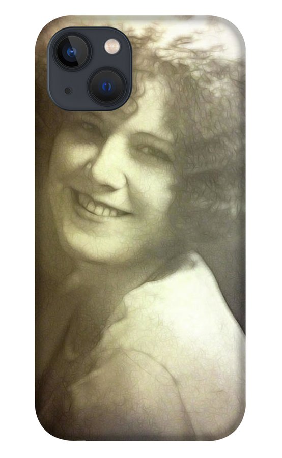 1931 Woman With Soft Hair - Phone Case
