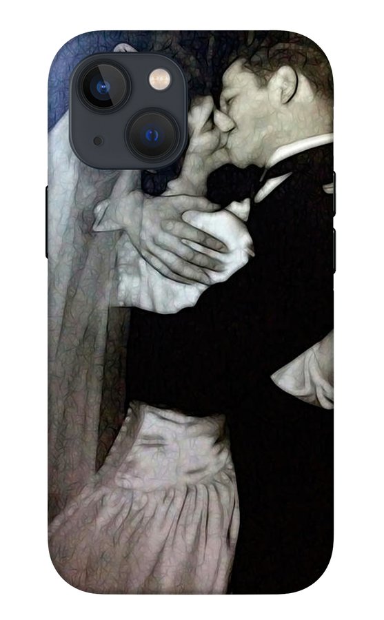 1940s Wedding Kiss - Phone Case