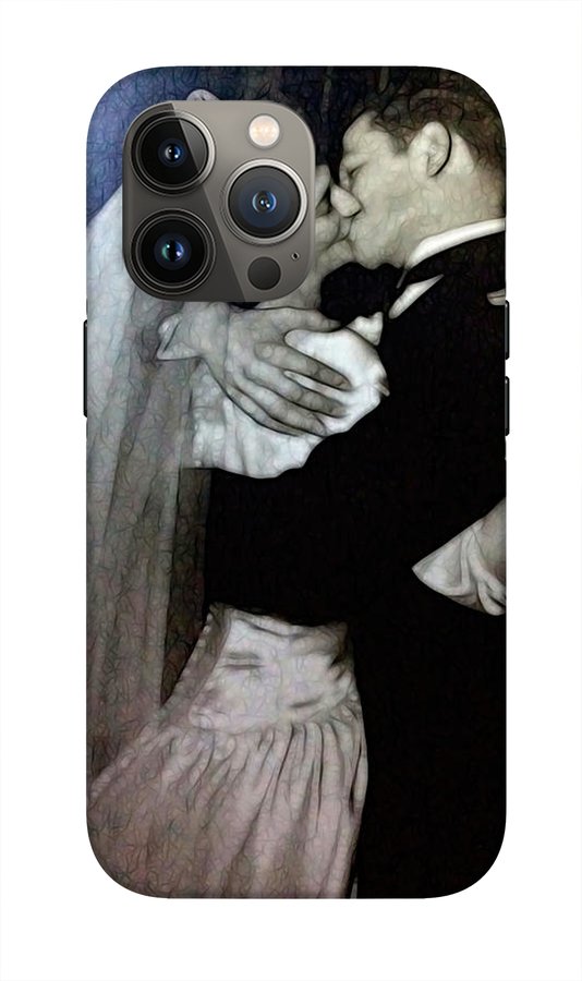 1940s Wedding Kiss - Phone Case