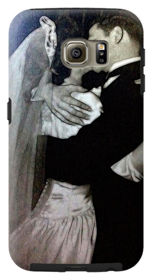 1940s Wedding Kiss - Phone Case