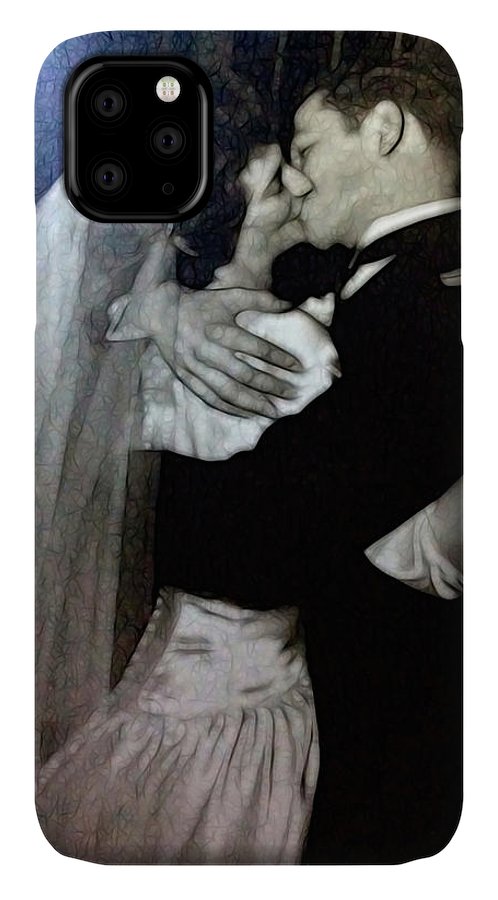 1940s Wedding Kiss - Phone Case