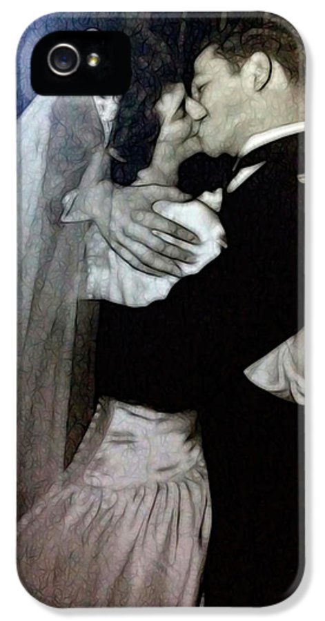 1940s Wedding Kiss - Phone Case