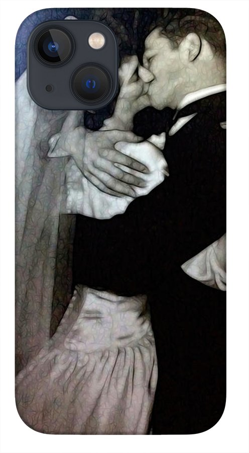 1940s Wedding Kiss - Phone Case